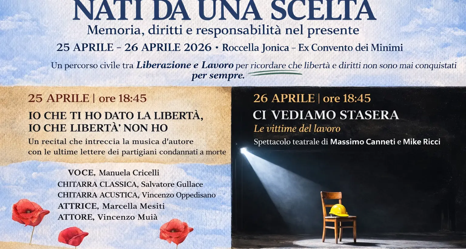 Roccella celebra i valori della Repubblica con “Nati da una scelta”\n