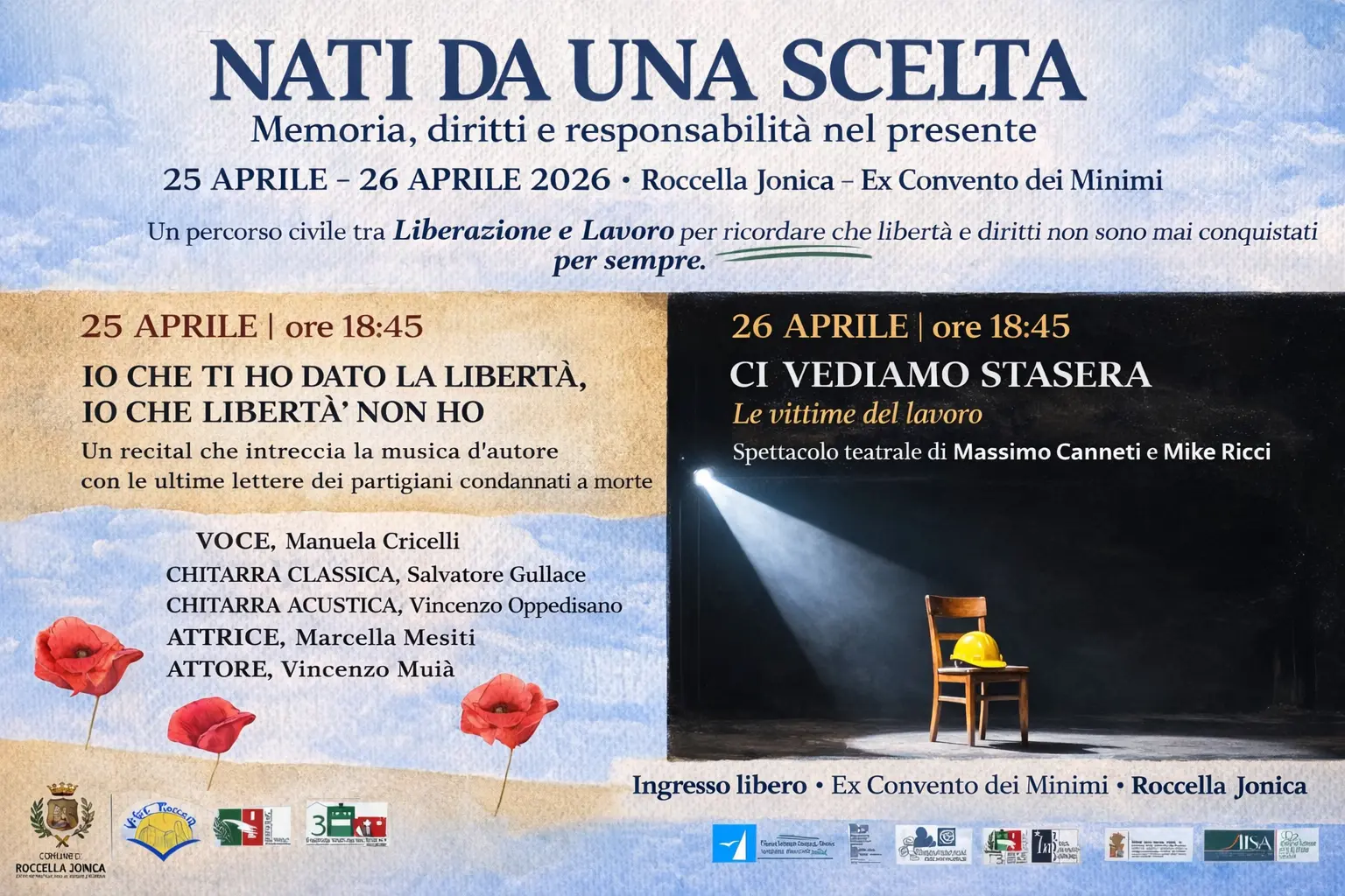 Roccella celebra i valori della Repubblica con “Nati da una scelta”\n