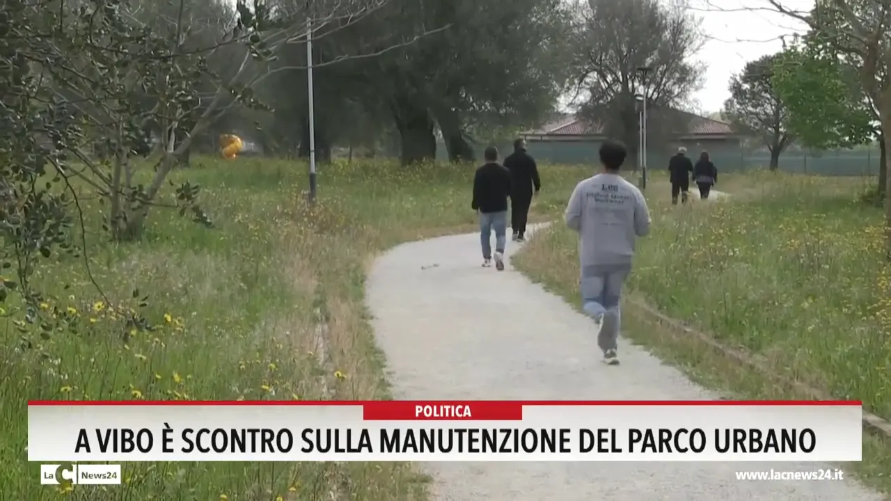 A Vibo è scontro sulla manutenzione del parco urbano