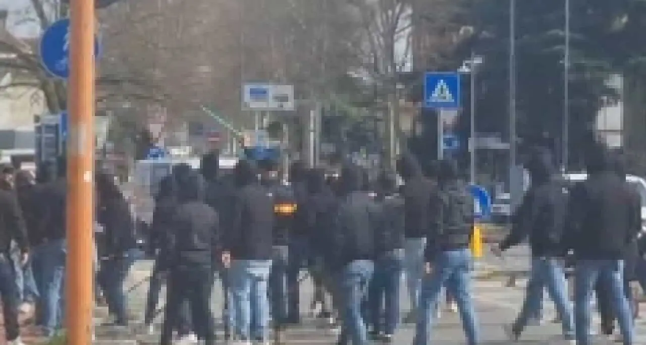 Disordini prima di Cesena-Catanzaro: ‘daspo’ a carico di 34 ultras giallorossi