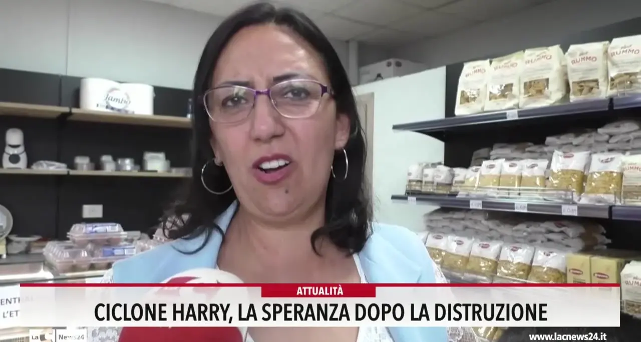 Ciclone Harry, la speranza dopo la distruzione