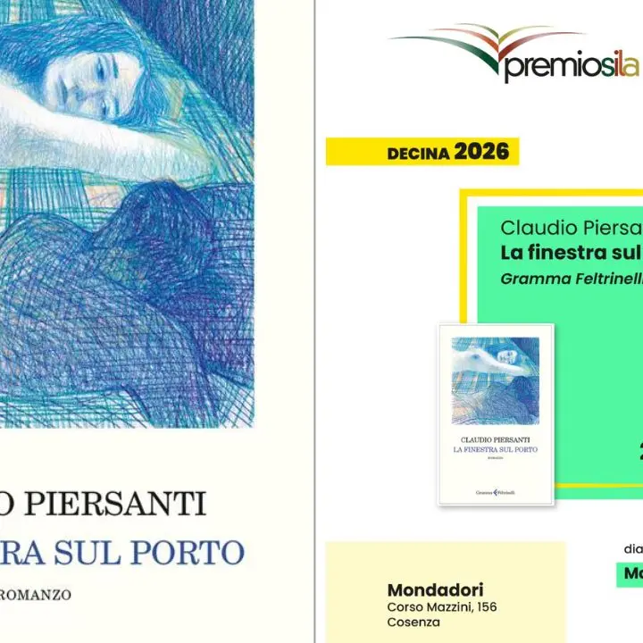 Claudio Piersanti e “La finestra sul porto” al Premio Sila\n
