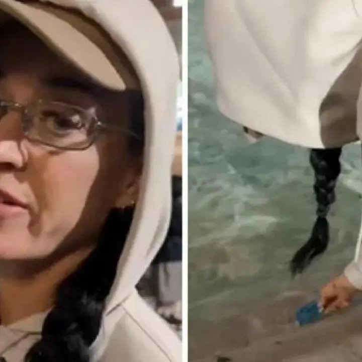 Katy Perry a Roma, senza monetine immerge la carta di credito nella Fontana di Trevi\n