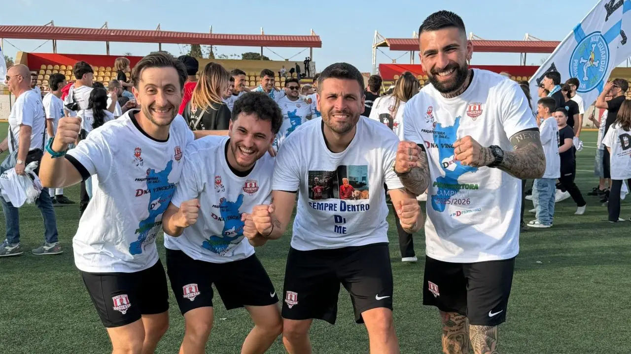 Il modello Praiatortora funziona: crescita, numeri e il talento di Viscardi per una storica promozione in D\n