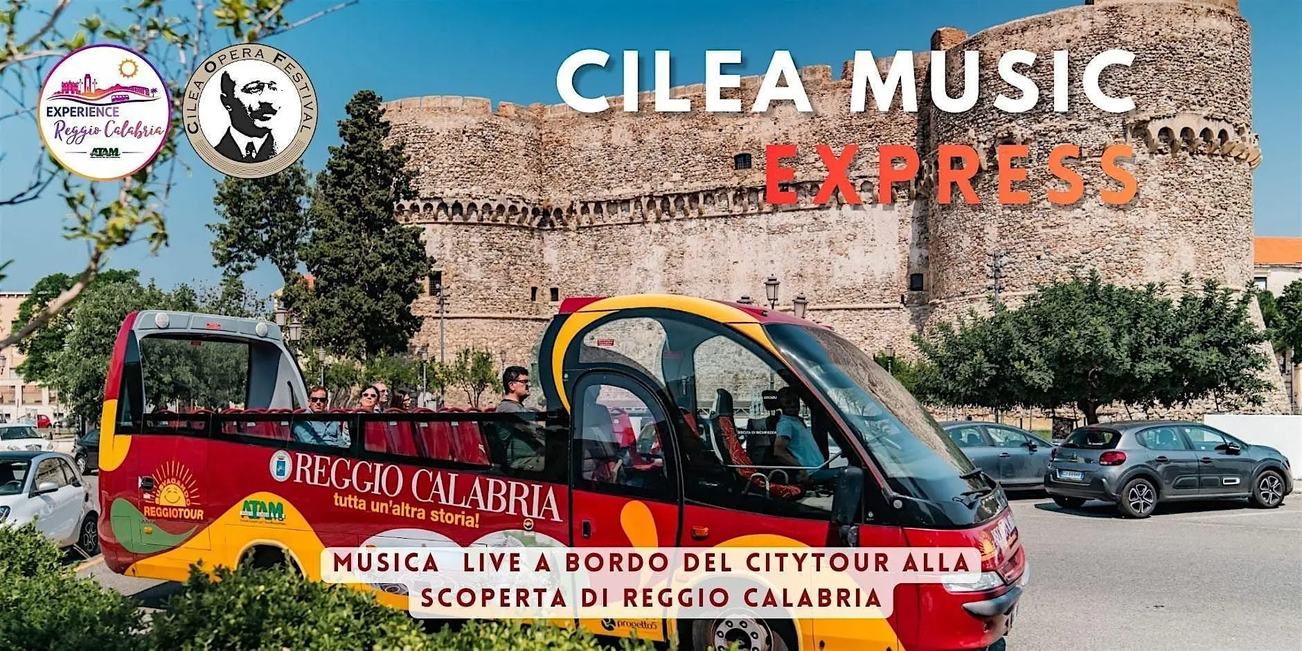 Reggio, arriva il Cilea Music Express: il City Tour Atam si trasforma in un’esperienza musicale itinerante\n