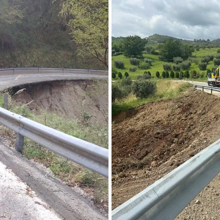 La Provincia di Cosenza riapre la S.P. 70 Scigliano–Carpanzano e la S.P. 121 di Altomonte danneggiate dal maltempo