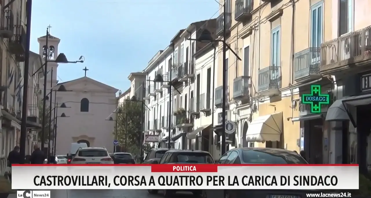 Castrovillari, corsa a quattro per la carica di sindaco
