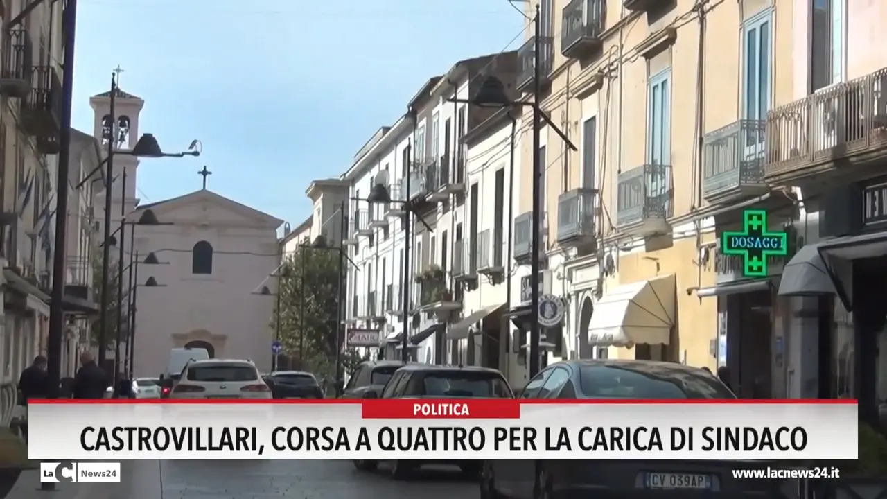 Castrovillari, corsa a quattro per la carica di sindaco
