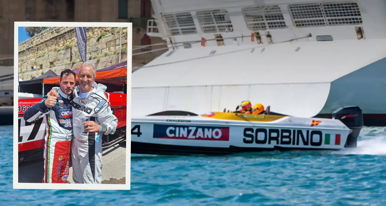 Motonautica, Gullo-Testa vincono a Malta: il duo con il pilota calabrese in vetta al Mondiale\n