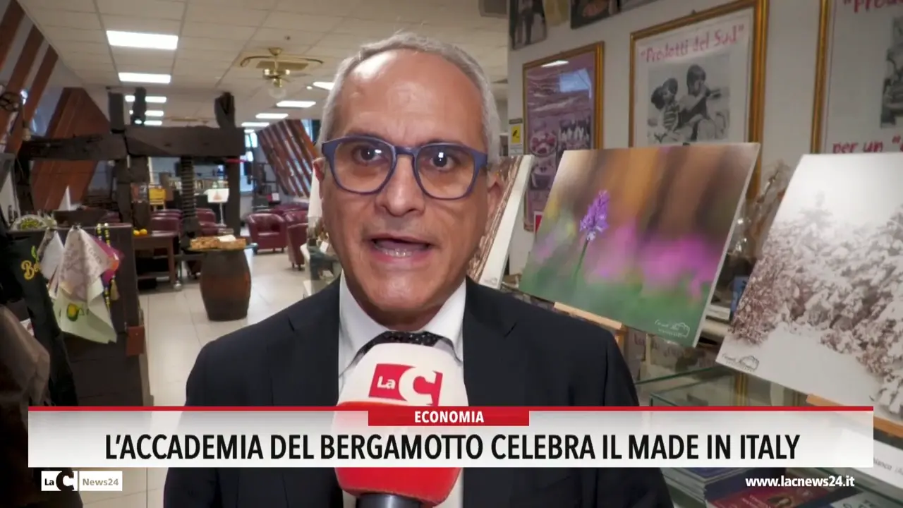 L'Accademia del bergamotto celebra il made in Italy