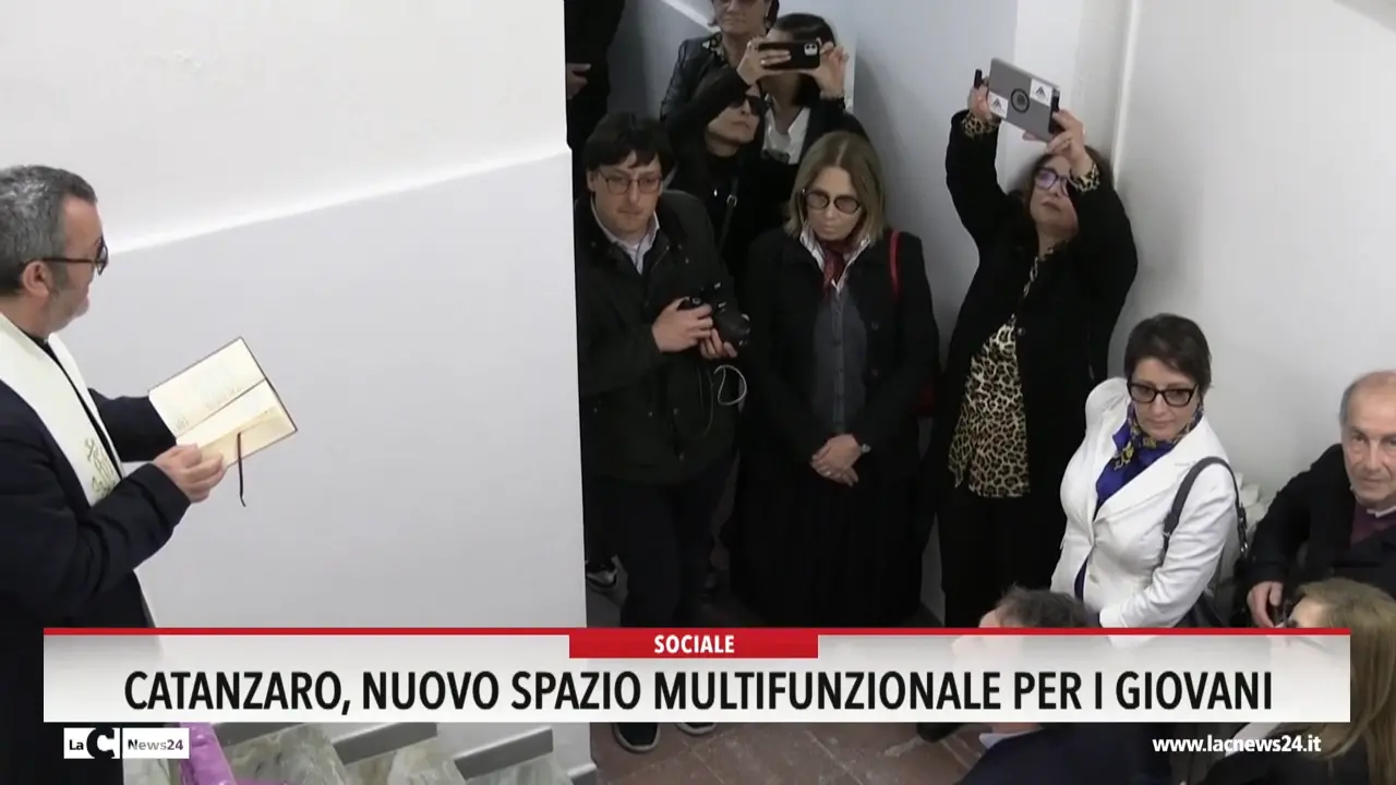 Catanzaro, nuovo spazio multifunzionale per i giovani