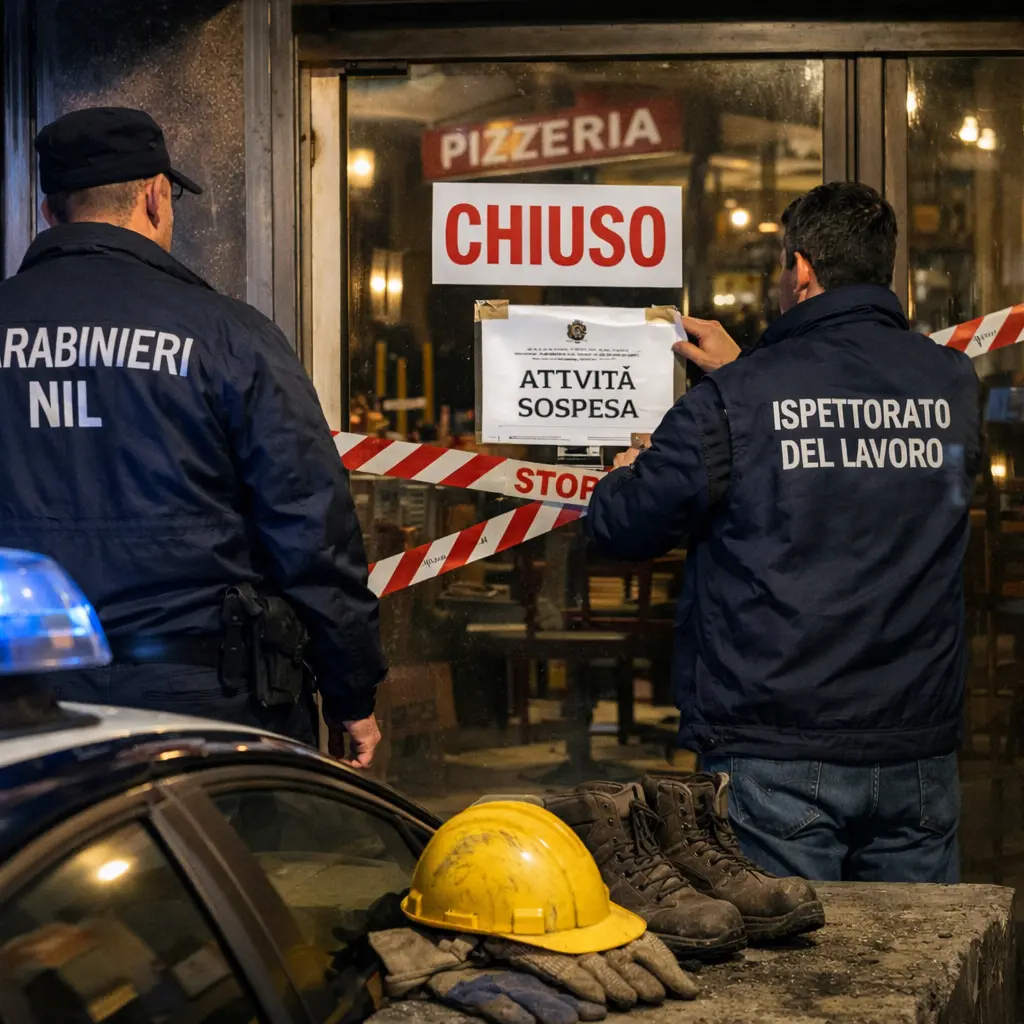 Ristorante chiuso a Cosenza, cinque lavoratori su sei erano in nero. Inflitte maxi multe\n