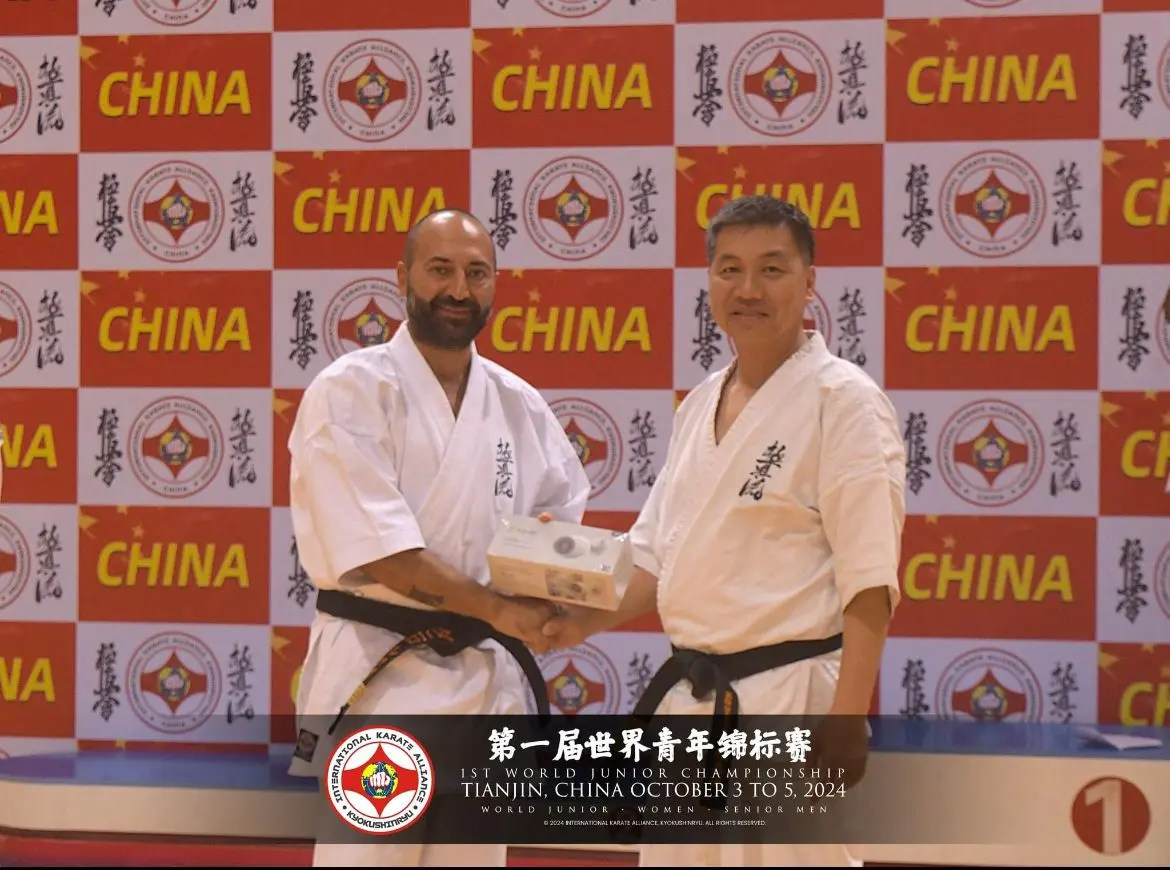 Il maestro catanzarese Danilo Russo nell’Olimpo del Karate Kyokushin