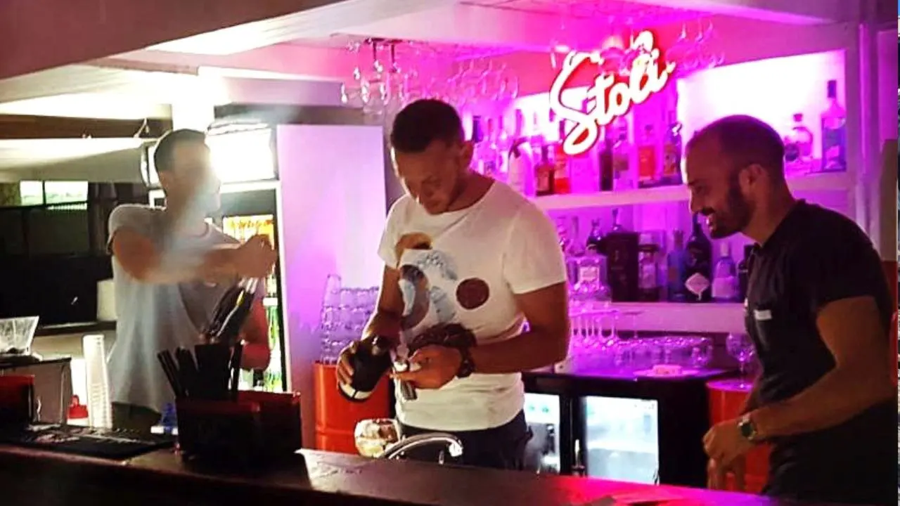 I tre soci del Sunset