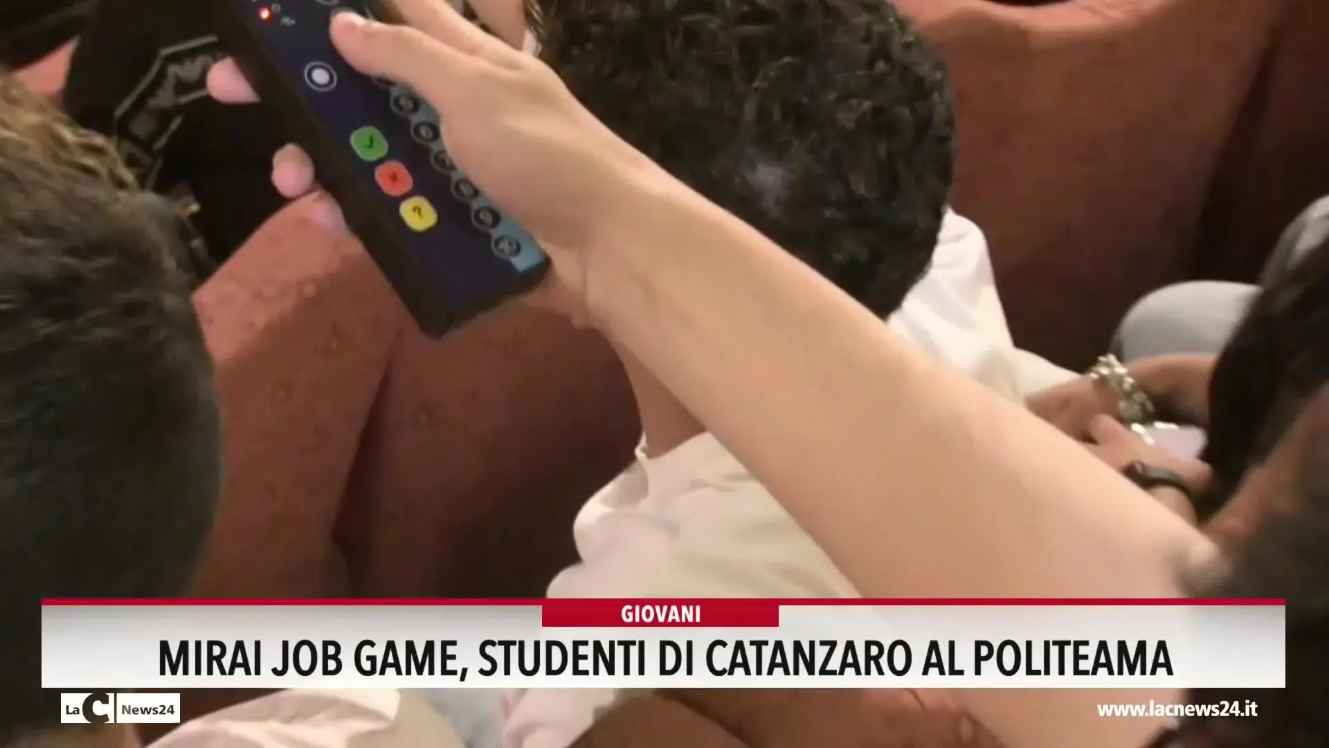 Mirai Job Game, studenti di Catanzaro al politeama