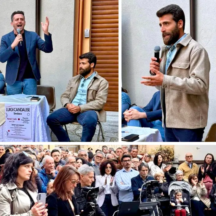 Elezioni San Giovanni in Fiore, Candalise parla ai giovani e riceve la “benedizione” di Stasi\n