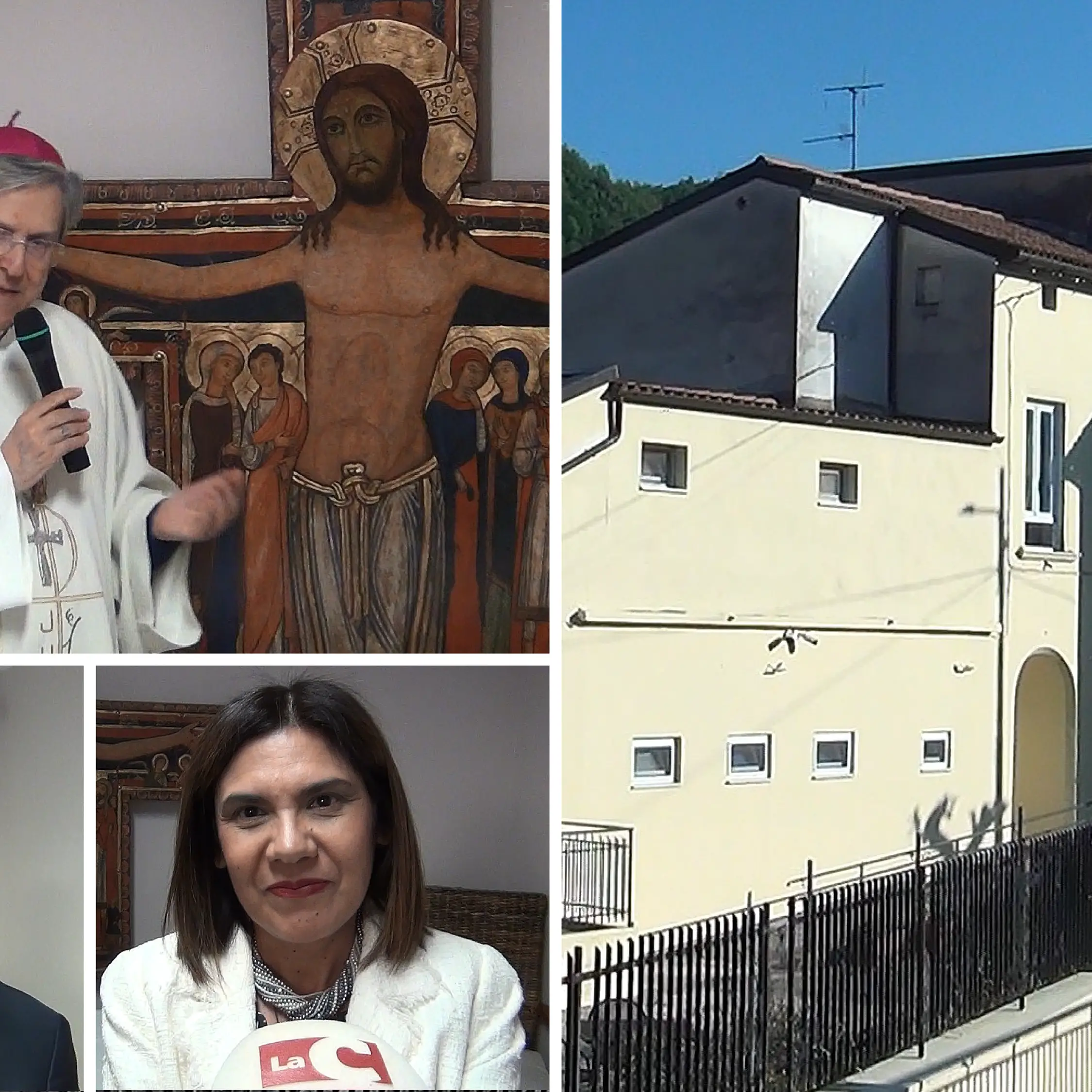 Laino Borgo,\u00A0la Croce di San Damiano illumina la Comunità alloggio per disabili Rovitti \u00A0Grimaldi\n
