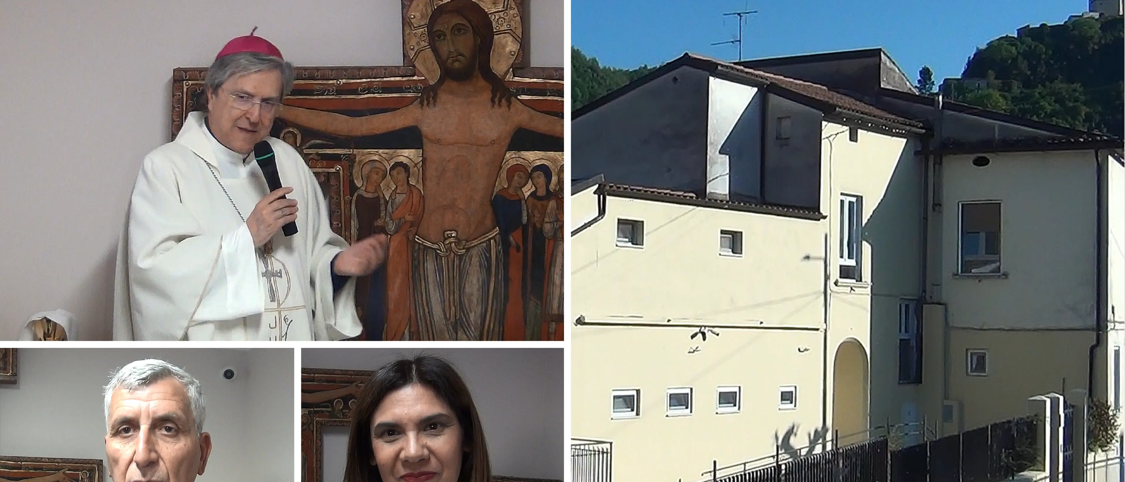 Laino Borgo,\u00A0la Croce di San Damiano illumina la Comunità alloggio per disabili Rovitti \u00A0Grimaldi\n