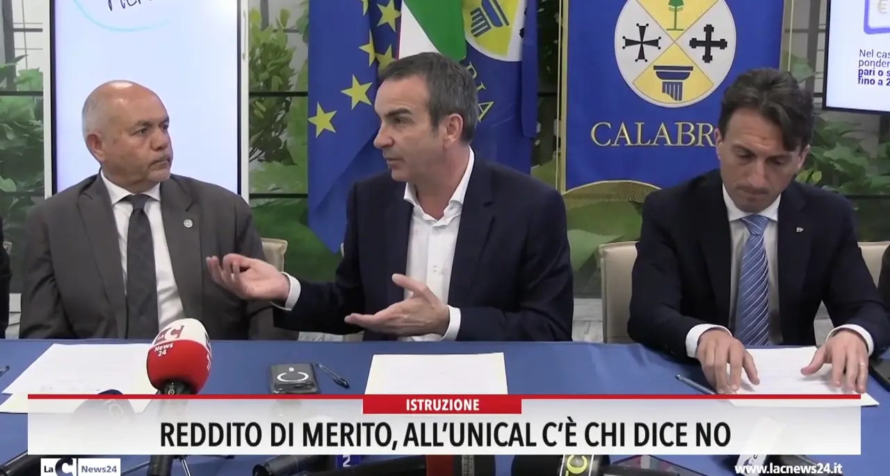 Reddito di merito, all'Unical c'è chi dice no