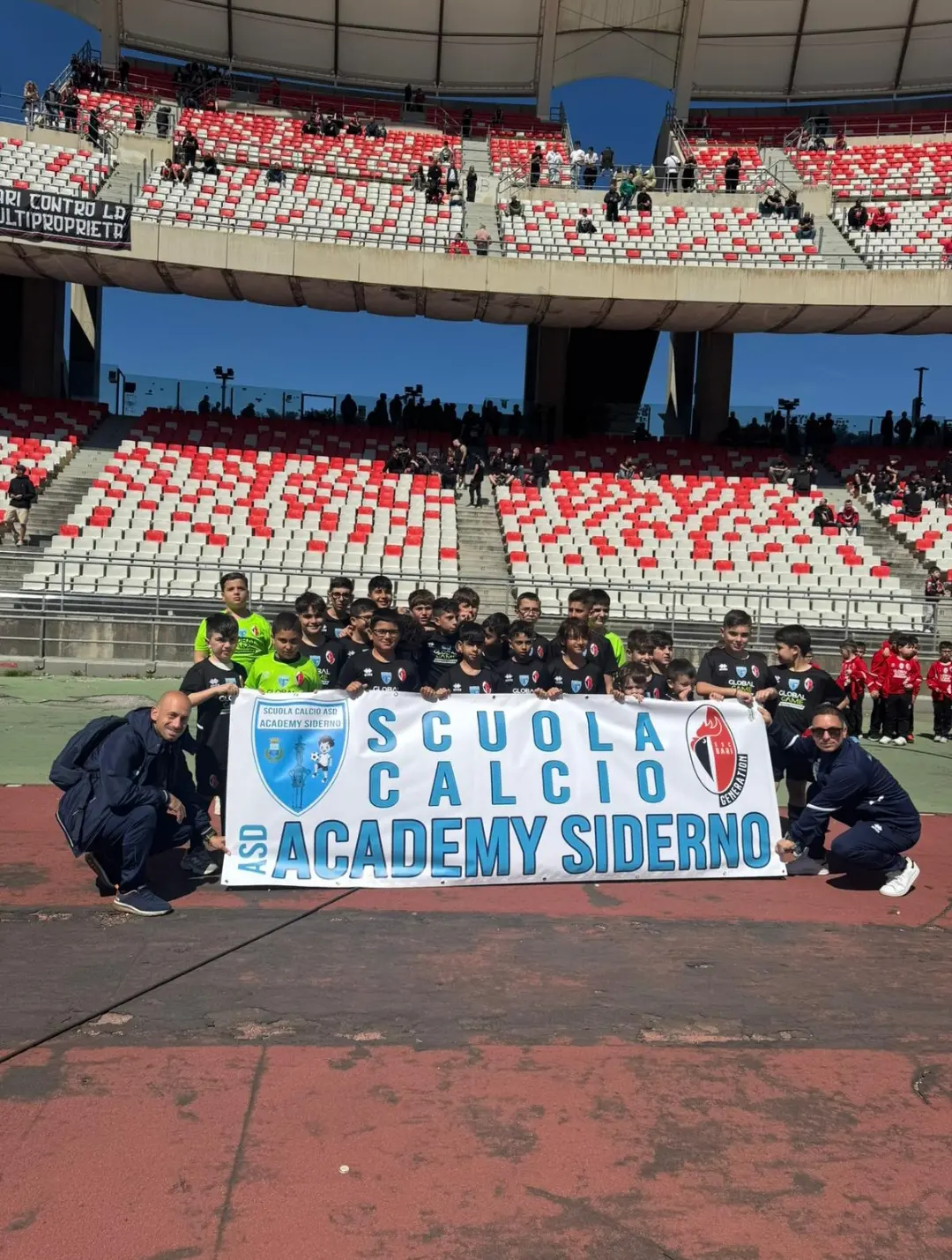 La scuola calcio Academy Siderno\u00A0protagonista al San Nicola in occasione della gara Bari-Venezia\n