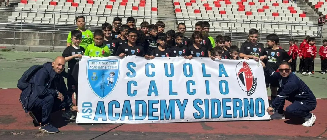 La scuola calcio Academy Siderno\u00A0protagonista al San Nicola in occasione della gara Bari-Venezia\n