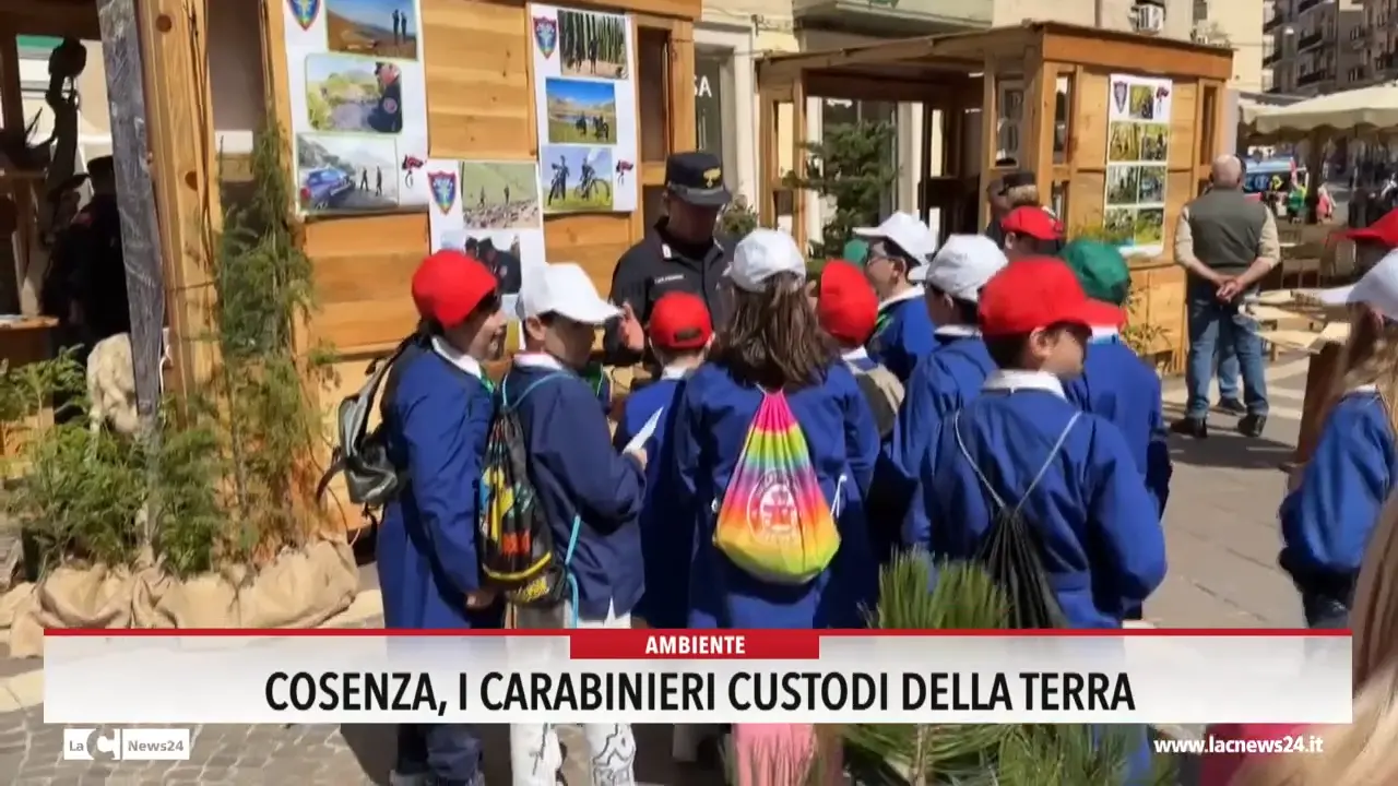Cosenza, i carabinieri custodi della Terra