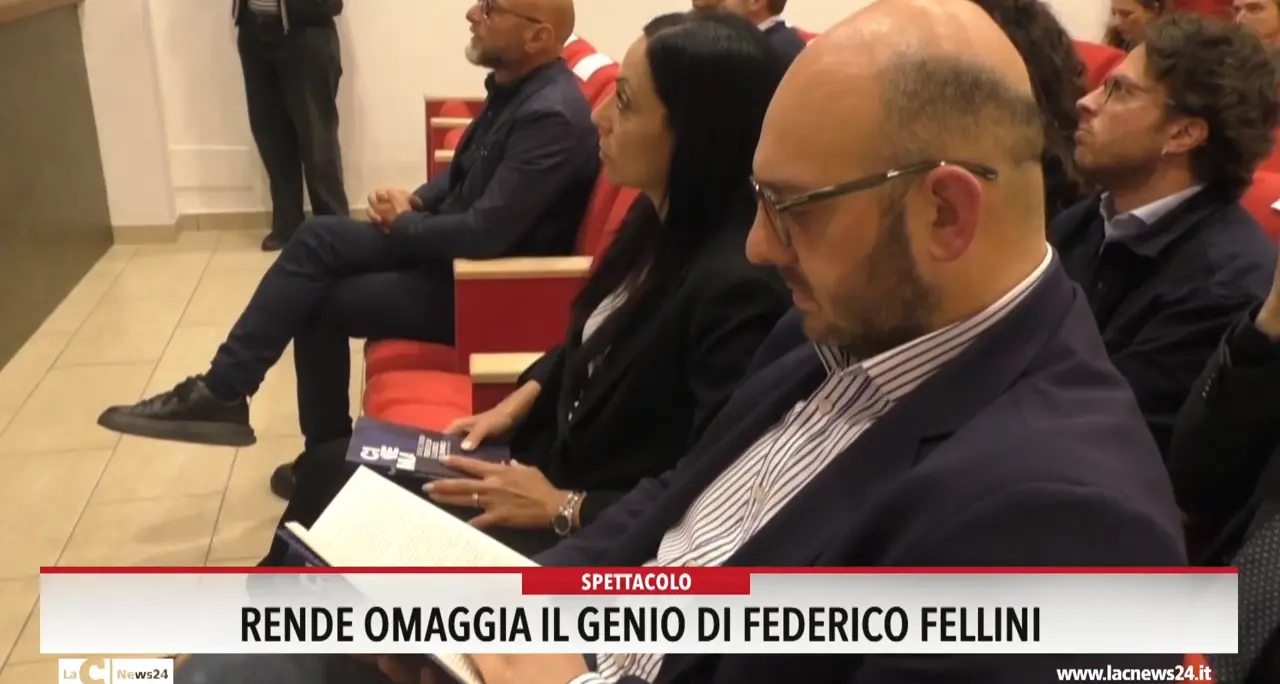 Rende omaggia il genio di Federico Fellini
