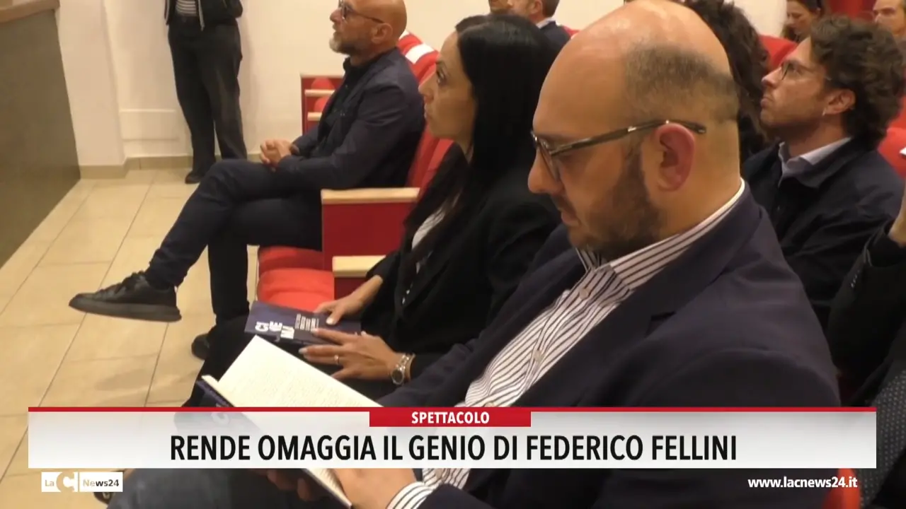 Rende omaggia il genio di Federico Fellini