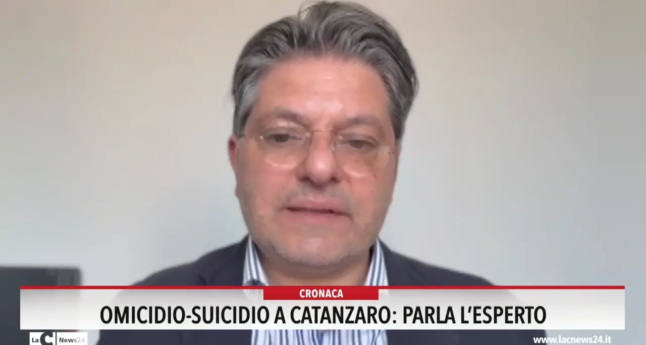 Omicidio-suicidio a Catanzaro, parla l'esperto