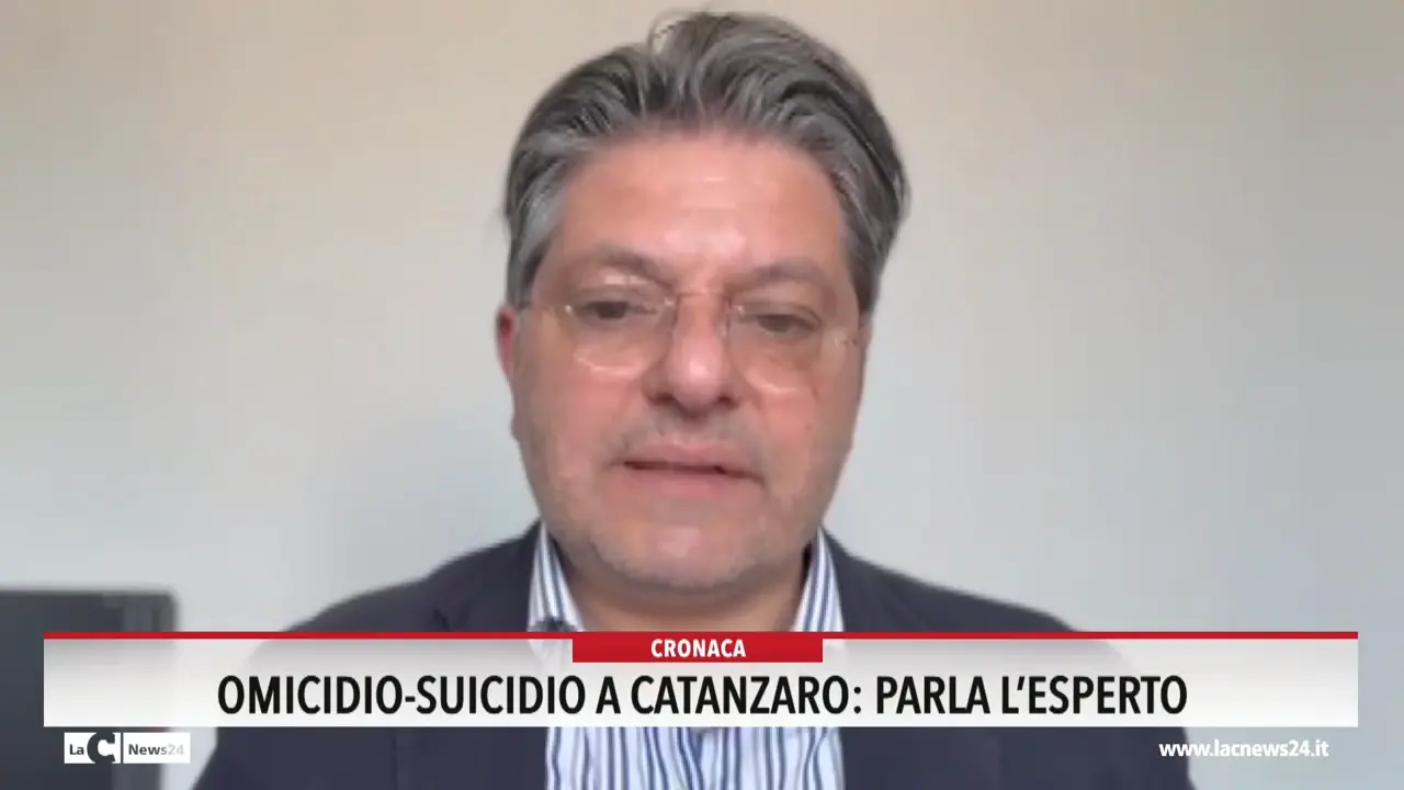 Omicidio-suicidio a Catanzaro, parla l'esperto