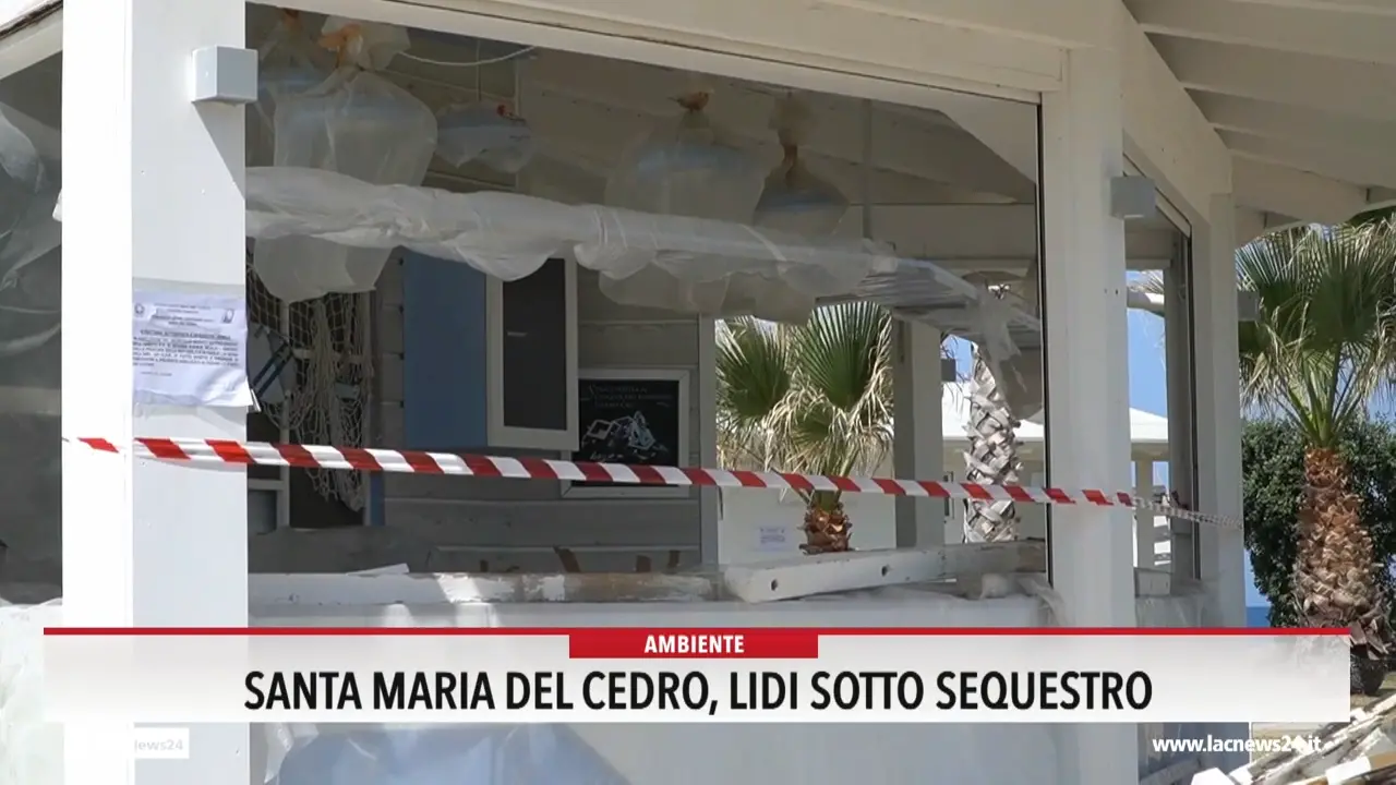 Santa Maria del Cedro, lidi sotto sequestro