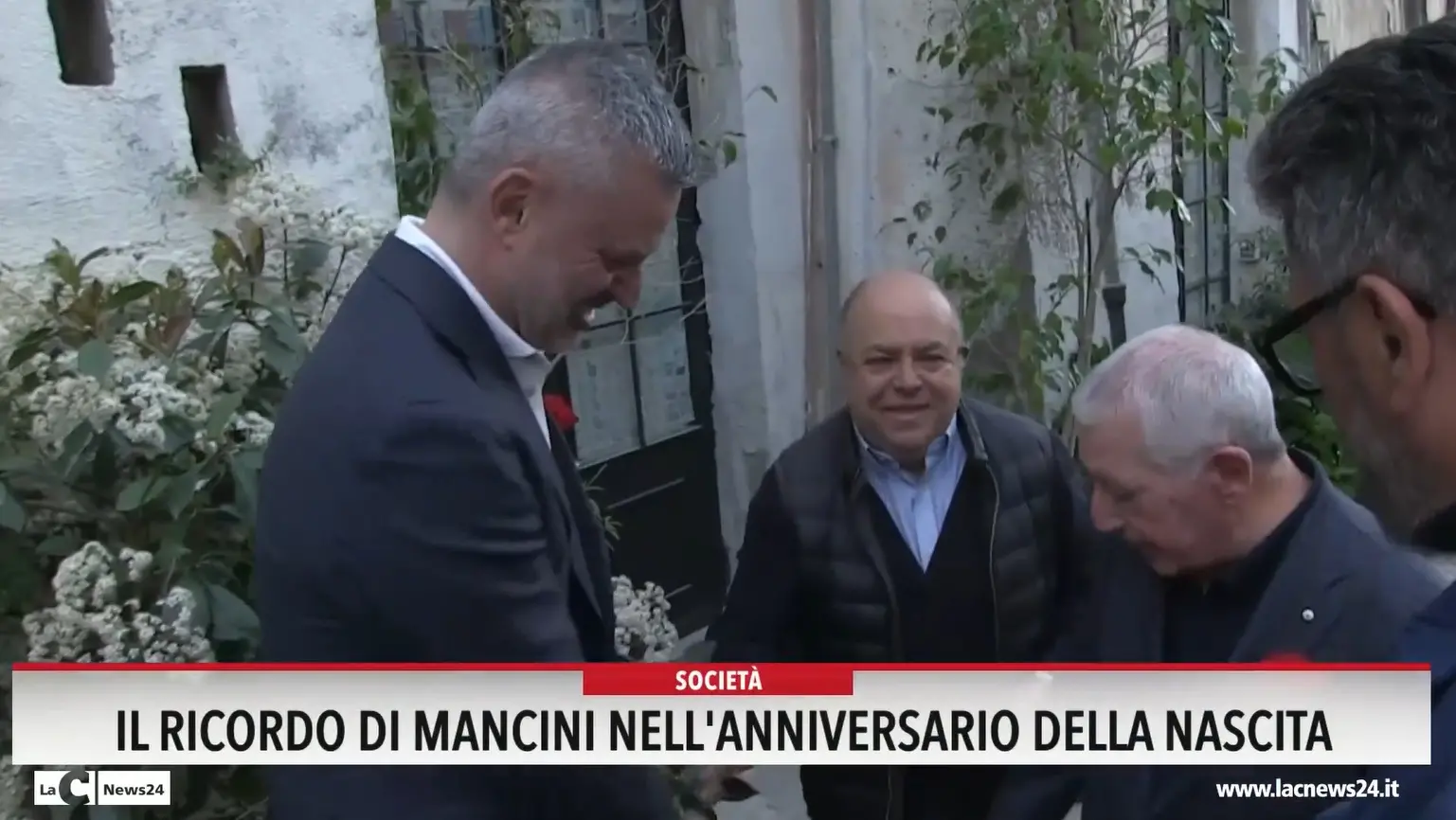 Il ricordo di Mancini nell'anniversario della nascita