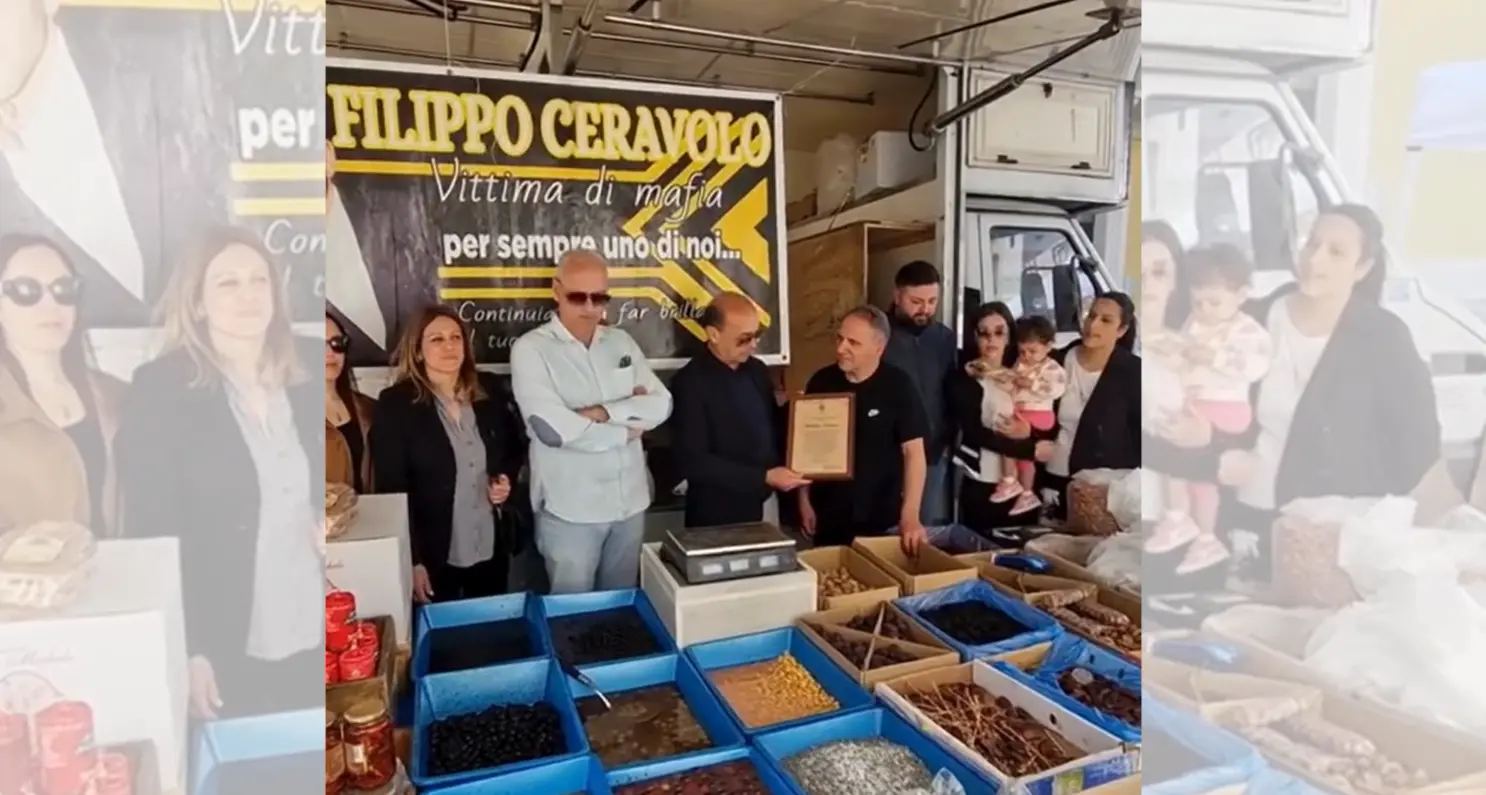 «Solidarietà a un padre battagliero»: da Mileto una targa al coraggio di Martino Ceravolo