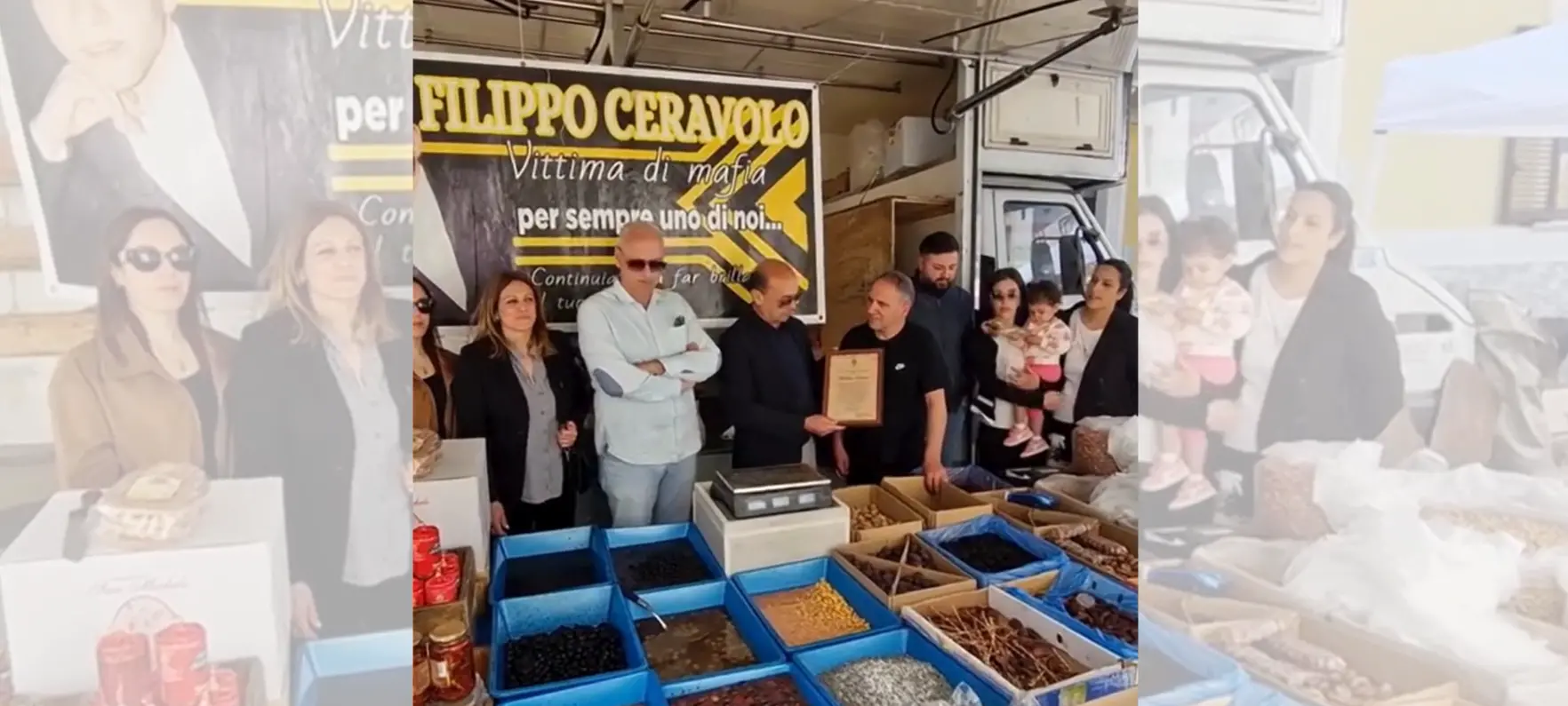 «Solidarietà a un padre battagliero»: da Mileto una targa al coraggio di Martino Ceravolo