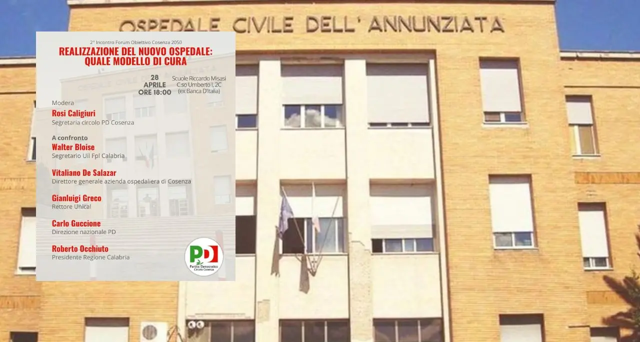 Nuovo ospedale di Cosenza, Occhiuto dialoga con il Partito democratico (e c’è pure Guccione)\n
