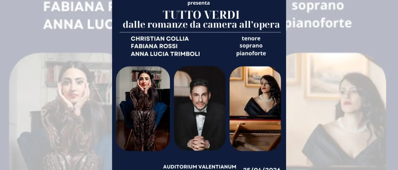 Vibo Valentia celebra il 25 aprile con un omaggio a Giuseppe Verdi: si scaldano le voci internazionali di Collia e Rossi\n
