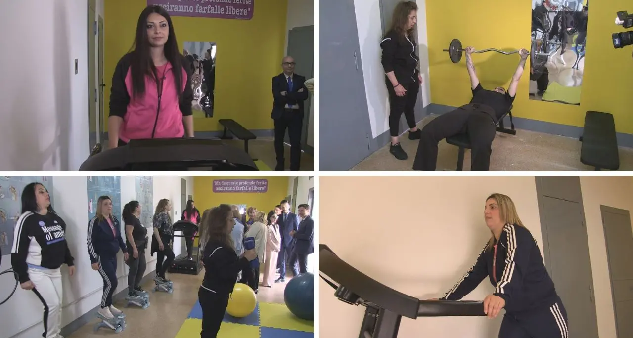 Castrovillari, sudore e fatica: così le detenute si prendono cura del proprio corpo nella palestra del carcere\n\n\n