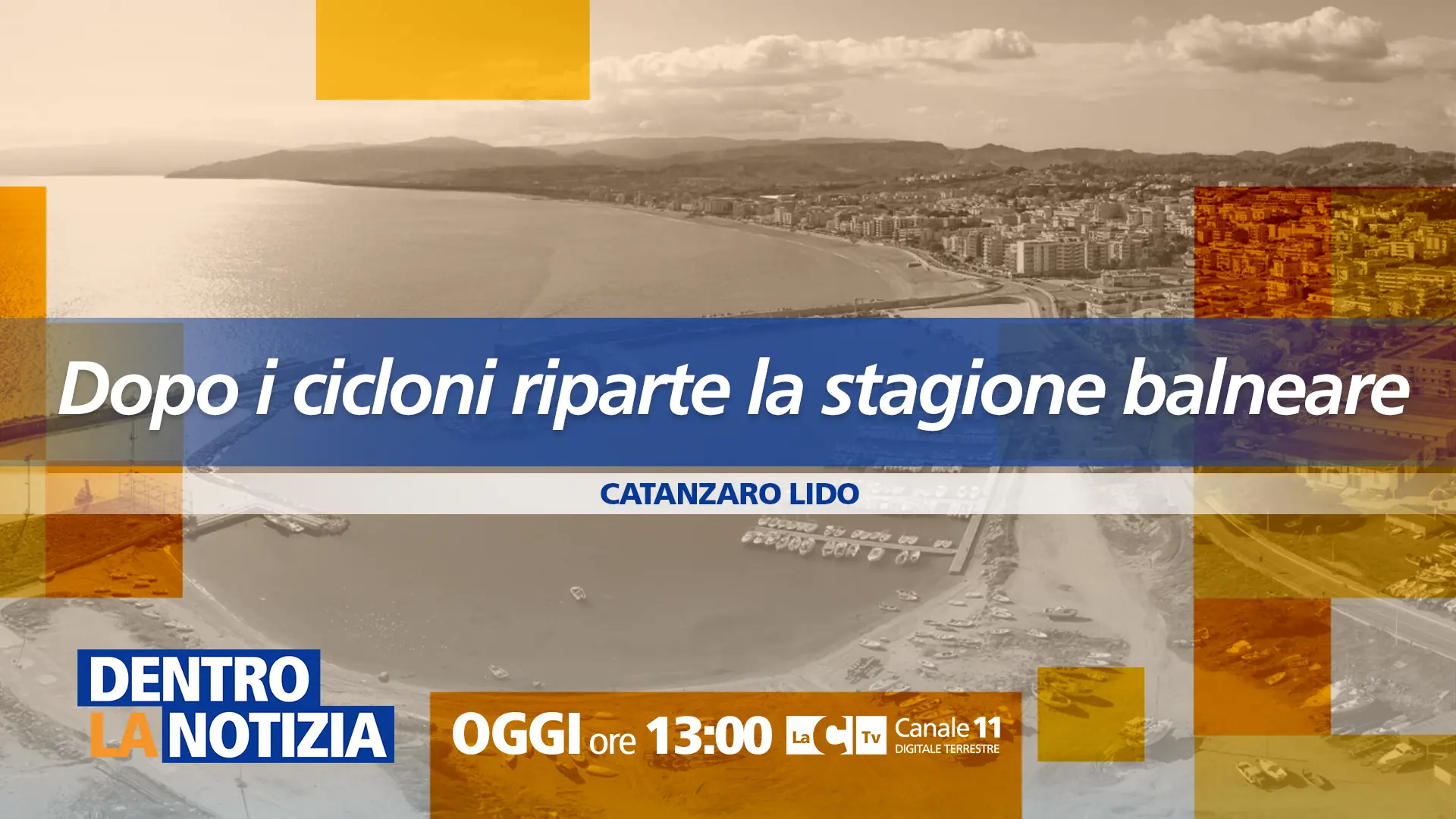 Dopo i cicloni parte la stagione turistica in Calabria: Dentro la Notizia in diretta da Catanzaro Lido\n