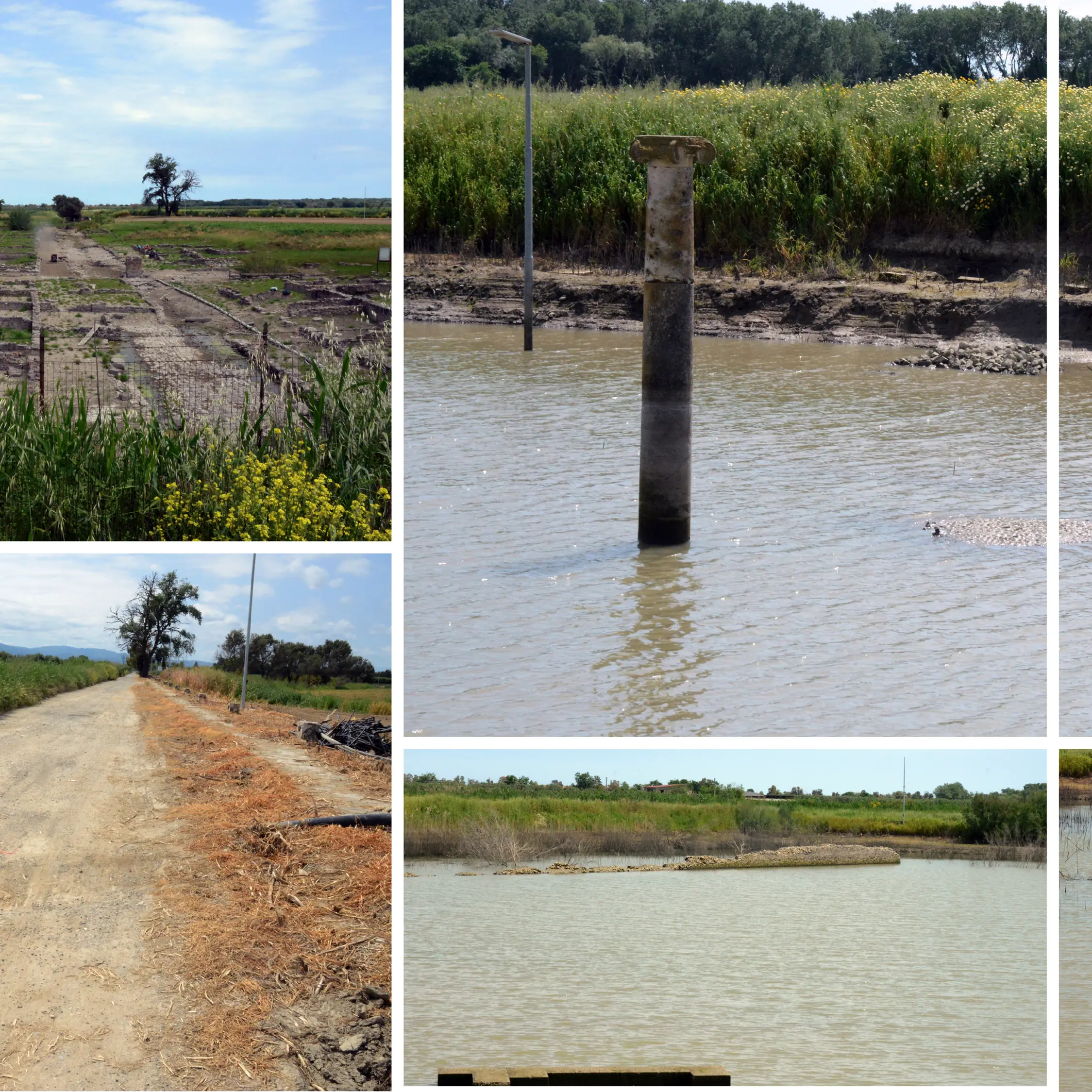 Parco archeologico Sibari, il sito Casa Bianca tra acqua e fango: le idrovore non bastano a riaprire\n