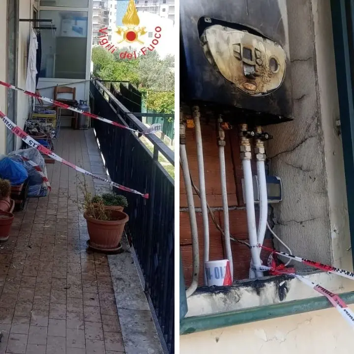 Lamezia, scoppia una caldaia installata sul balcone: lievemente ferito un minore\n