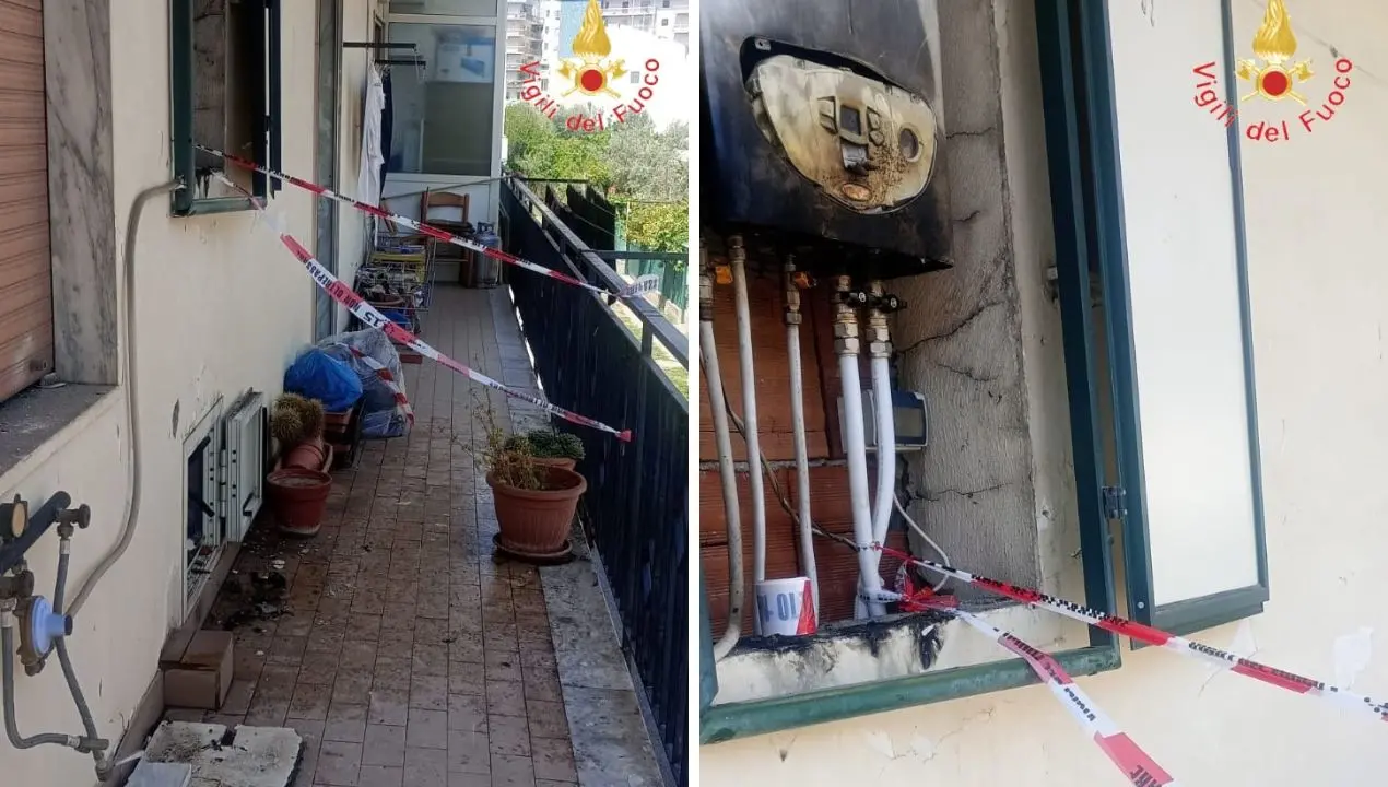 Lamezia, scoppia una caldaia installata sul balcone: lievemente ferito un minore\n