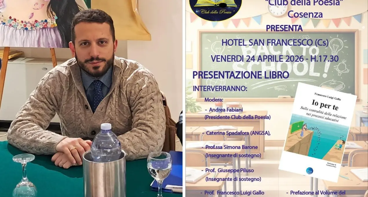 «È nella relazione che si incide davvero sulla vita di uno studente»: a Rende la presentazione del libro “Io per te”\n