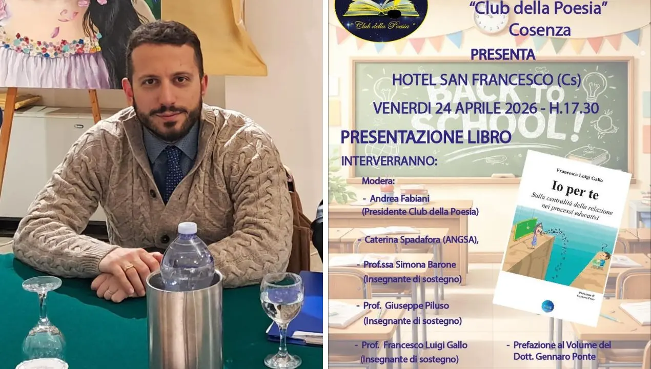 «È nella relazione che si incide davvero sulla vita di uno studente»: a Rende la presentazione del libro “Io per te”\n