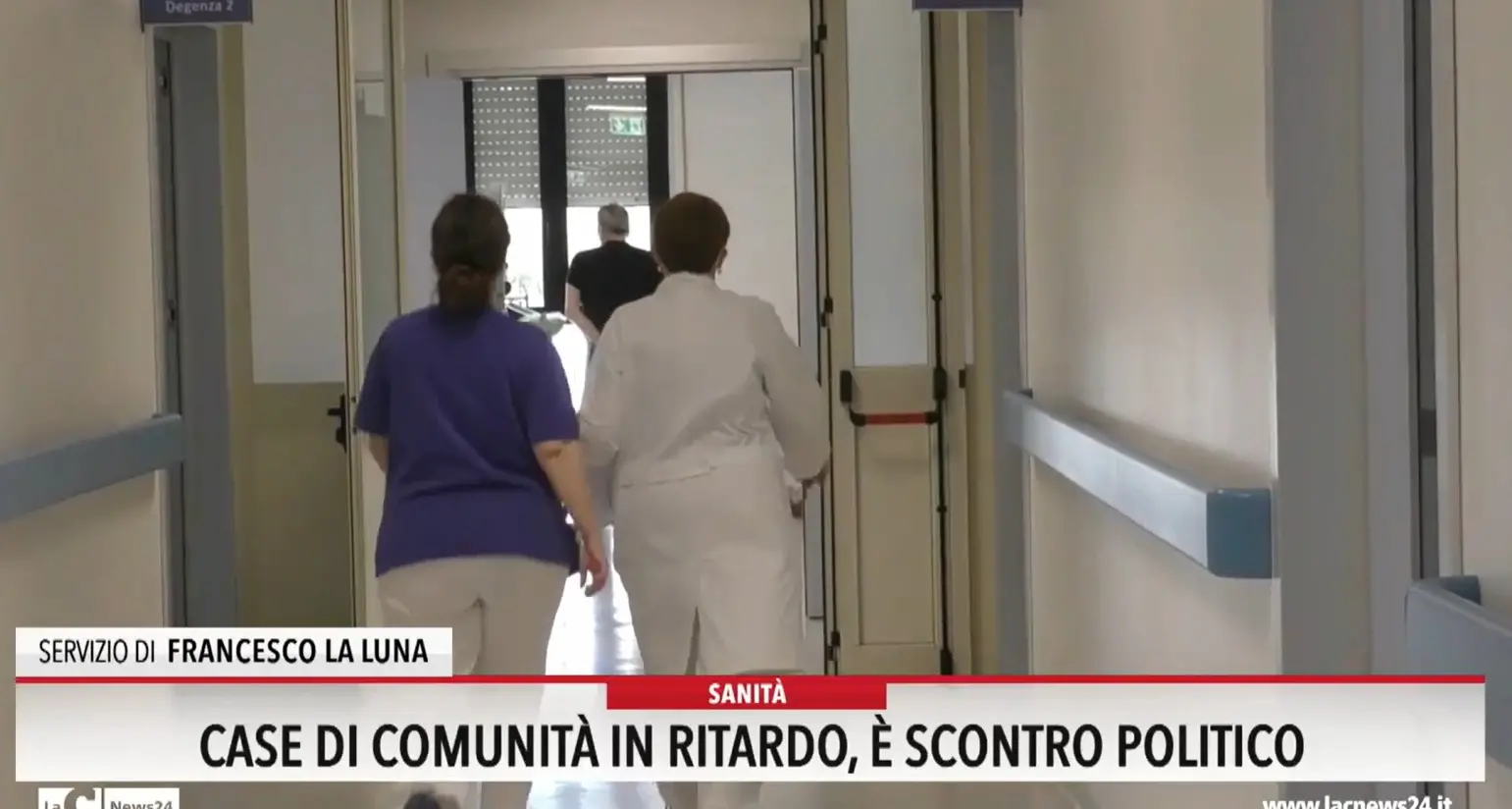 Case di comunità in ritardo, è scontro politico
