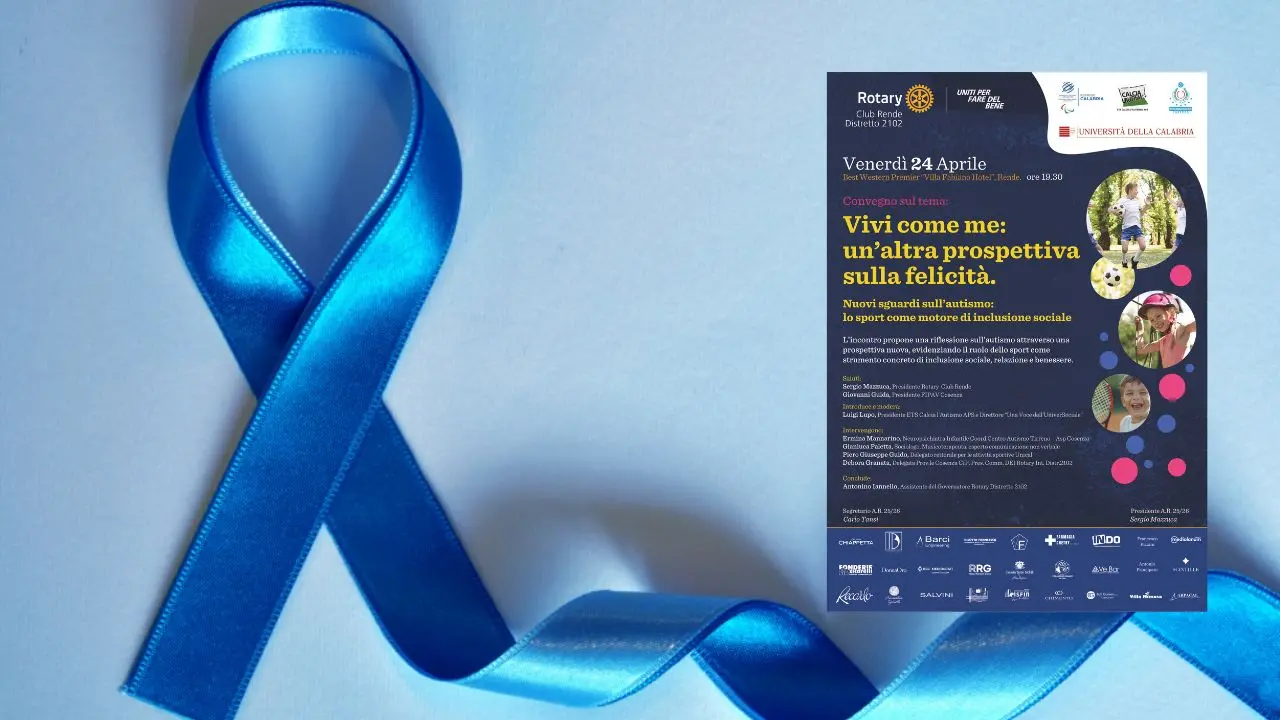 Il Rotary Club Rende promuove un incontro su autismo e sport\n