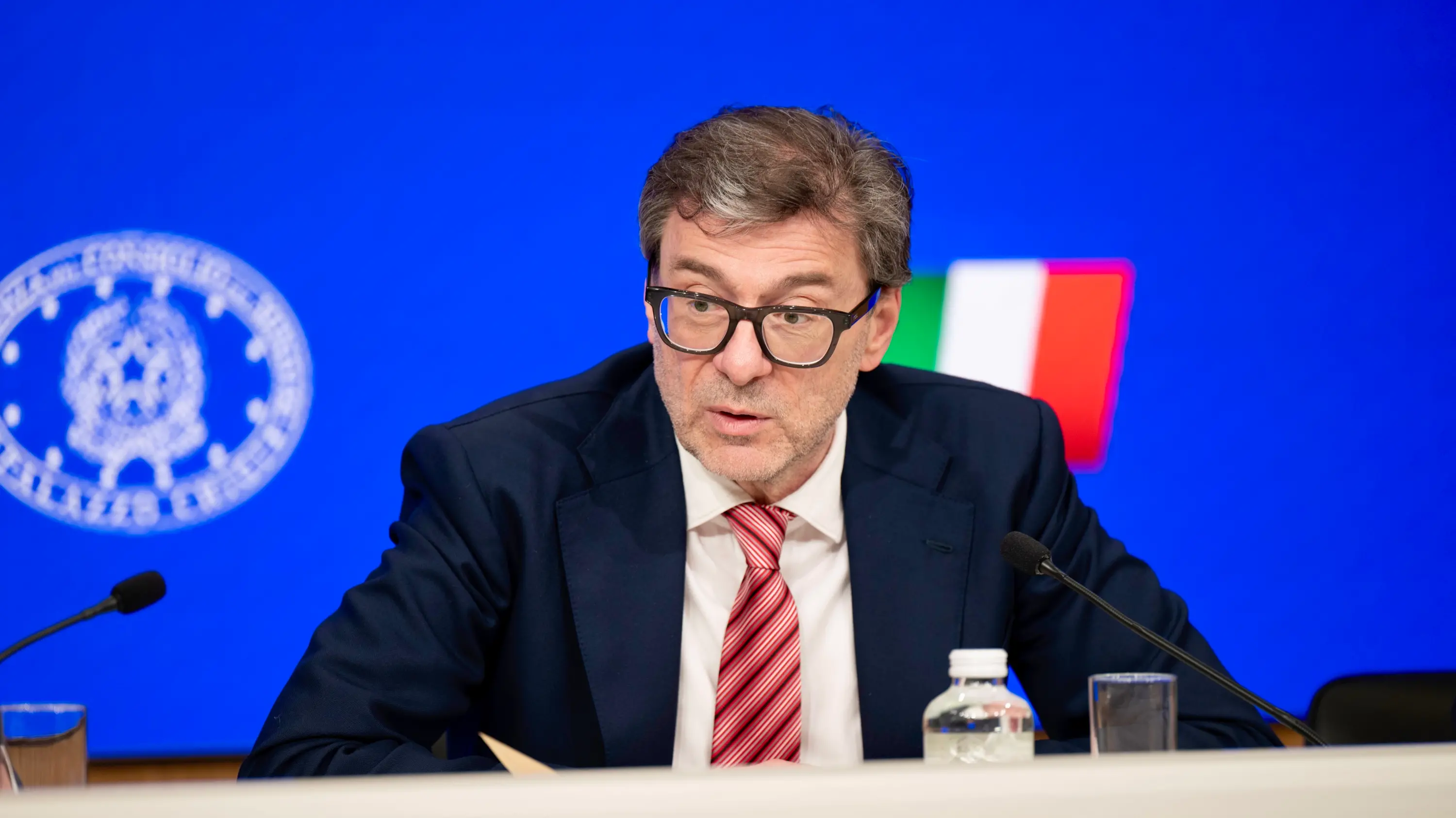 <p>Il ministro dell'Economia, Giancarlo Giorgetti (foto: ufficio stampa Palazzo Chigi)</p>\\n