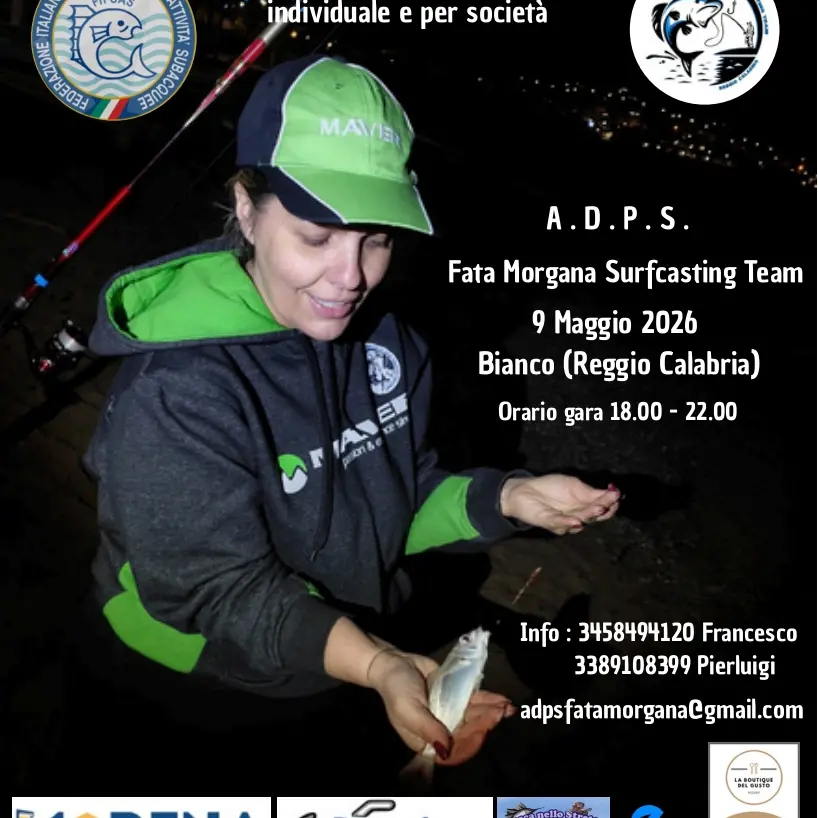 Al via il 1° Trofeo di Surfcasting \"Fata Morgana Surfcasting Team\"\n