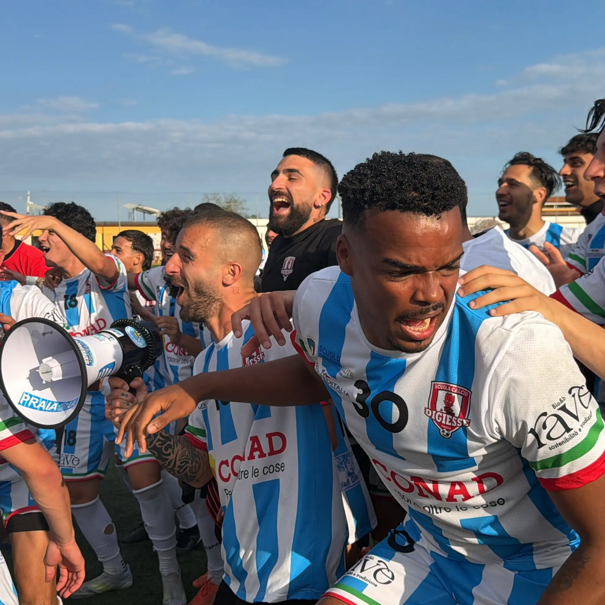 Praiatortora in Serie D, bomber Leirosa a LaC:\u00A0«Traguardo cercato e meritato»\n