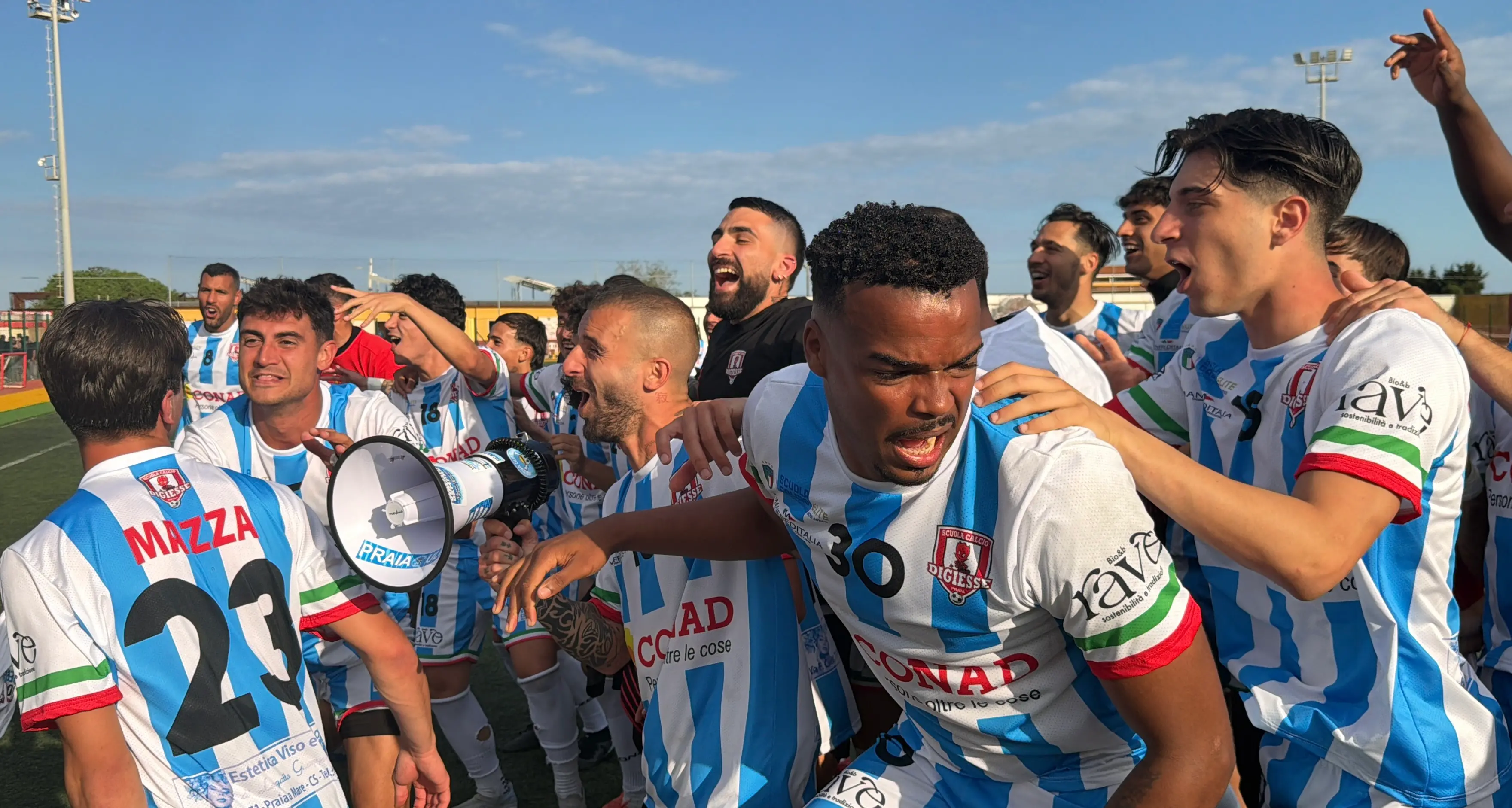 Praiatortora in Serie D, bomber Leirosa a LaC:\u00A0«Traguardo cercato e meritato»\n