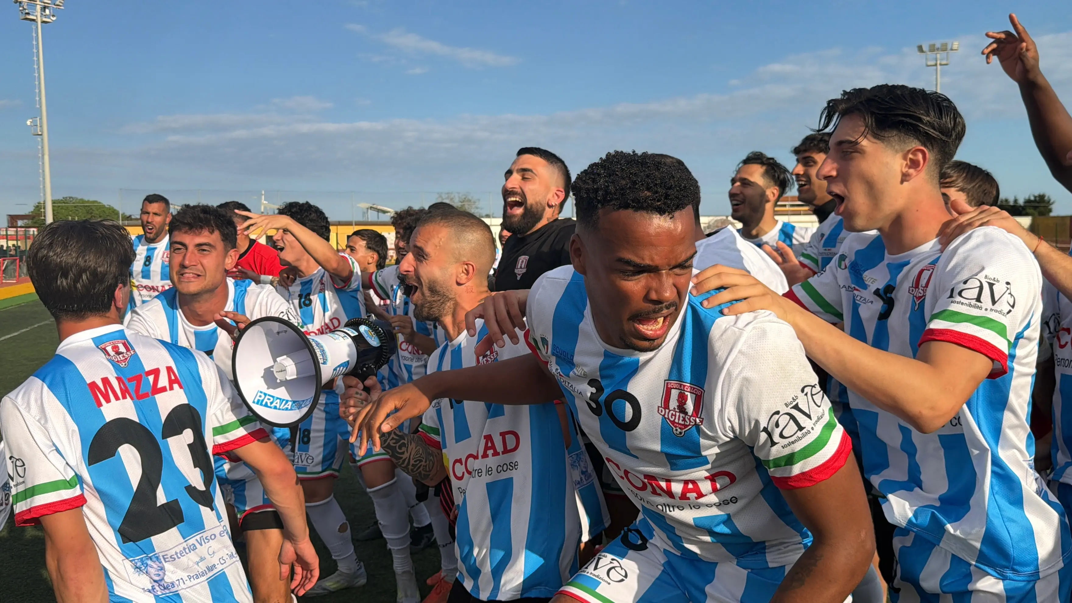 Praiatortora in Serie D, bomber Leirosa a LaC:\u00A0«Traguardo cercato e meritato»\n